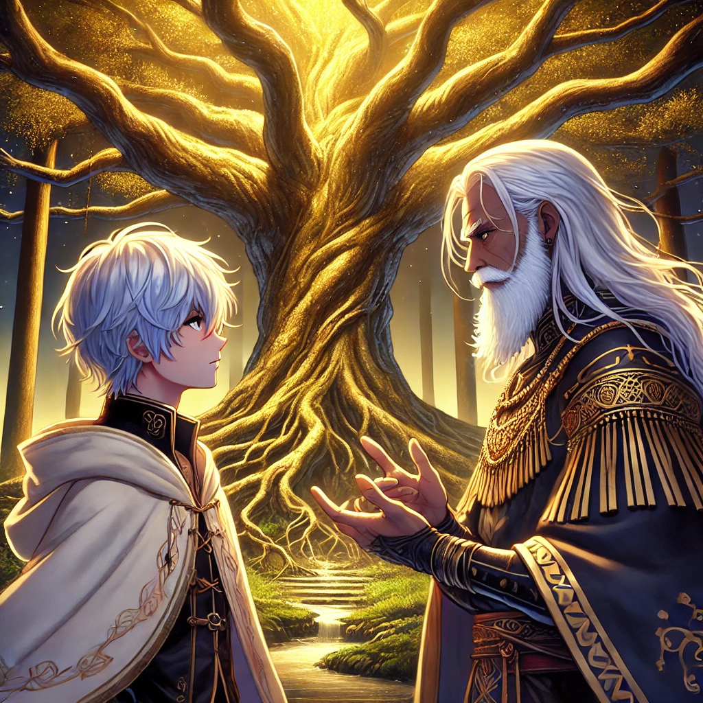 Begegnung mit dem Hüter des Wissens